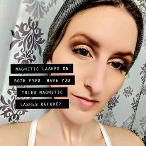 Natural magnetic lashes WITHOUT liner